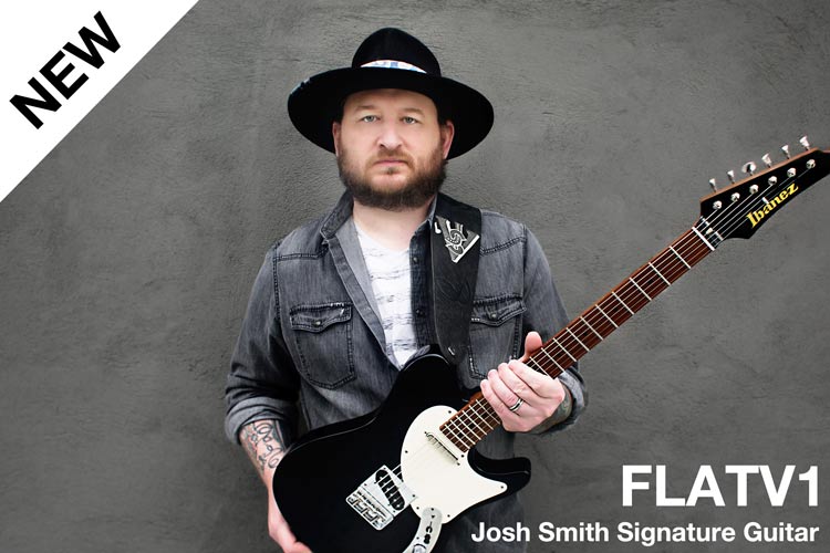 Josh Smith Signature Guitar FLATV1-BK