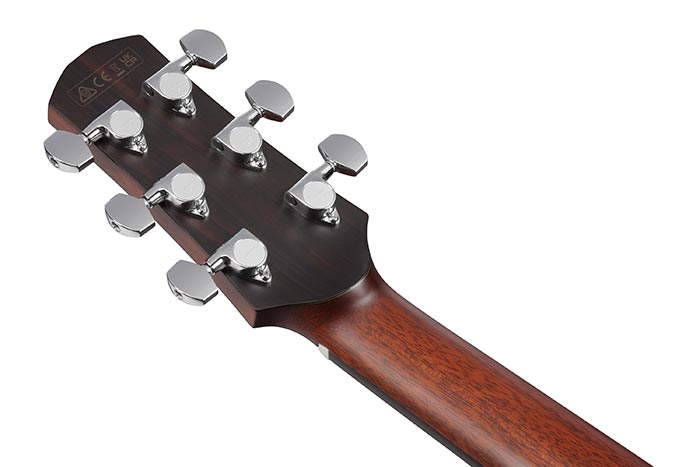 Back of the AAM780E-NT's headstock