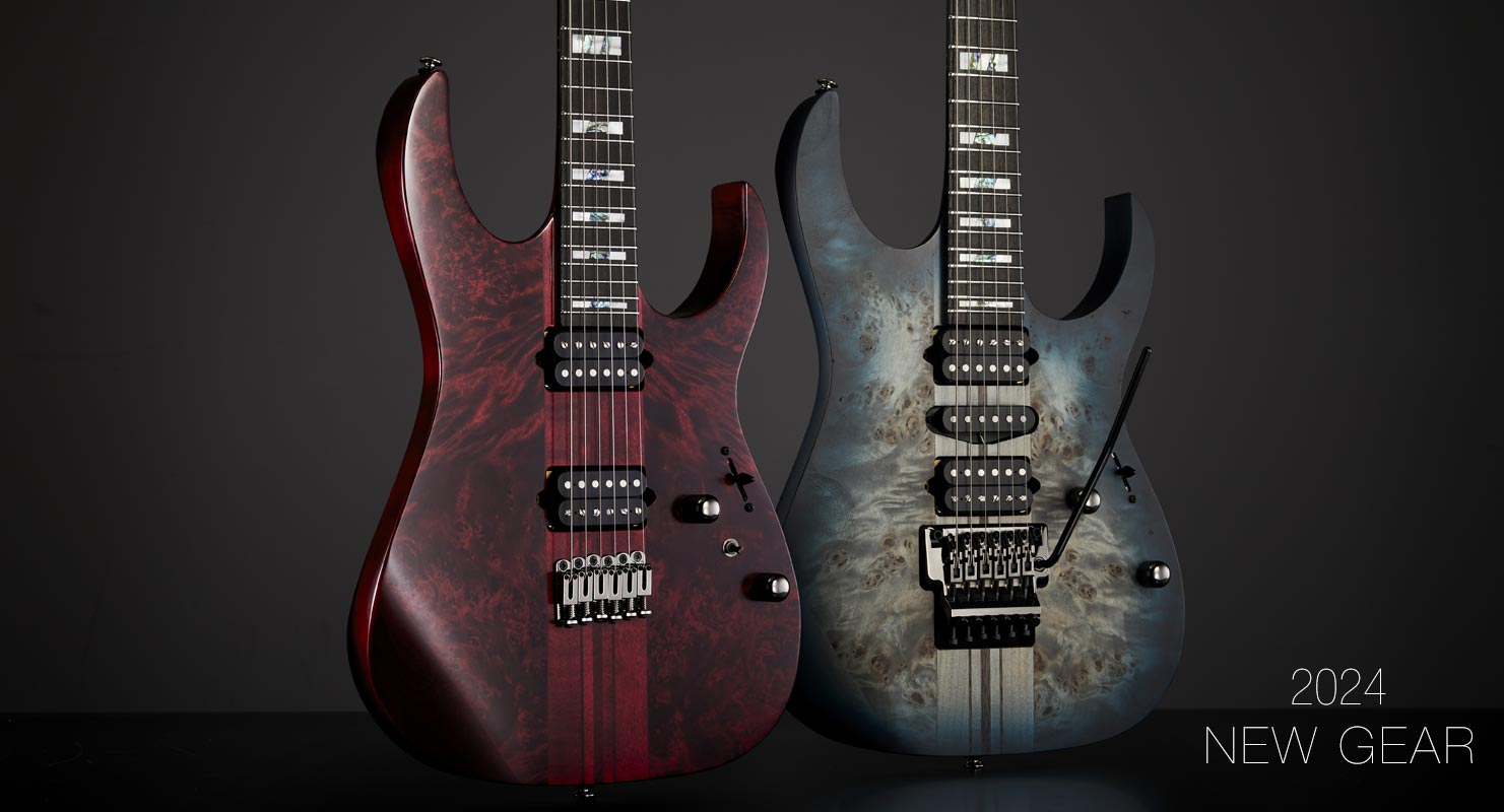 New Gear for 2024 NEWS Ibanez guitars
