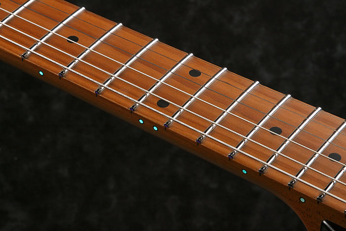 Luminlay side dot inlays