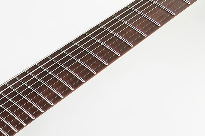 Rosewood fretboard