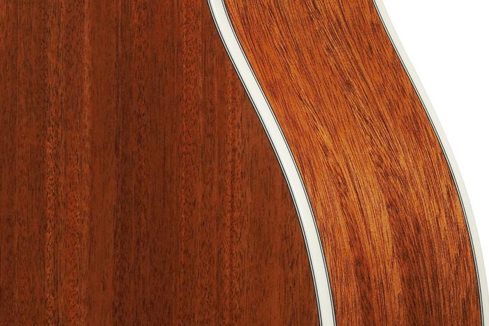 African Mahogany back and sides