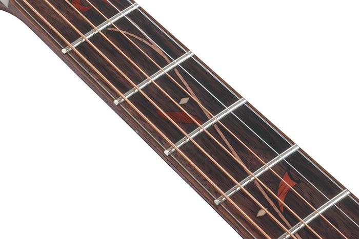 Macassar Ebony fretboard