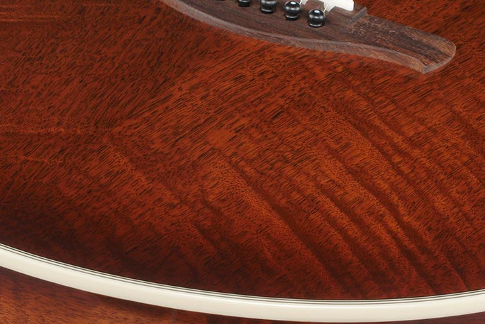 Solid Flamed Okoume top