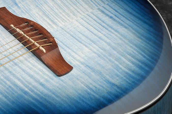 Flamed Maple top