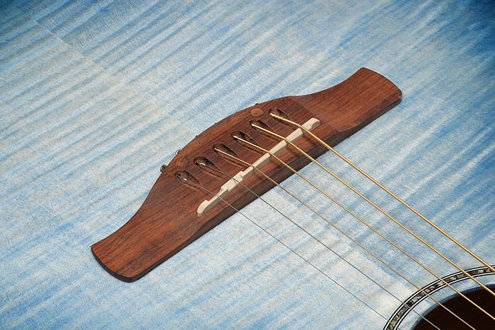 Rosewood top loading bridge