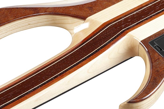 Neck-through construction