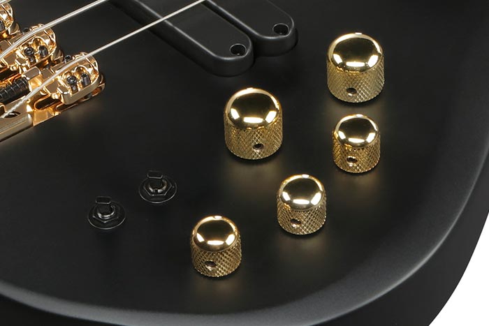 Ibanez Custom Electronics 3-band EQ w/EQ bypass switch & Mid frequency switch