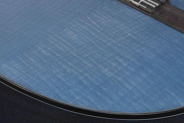 Flamed Maple top