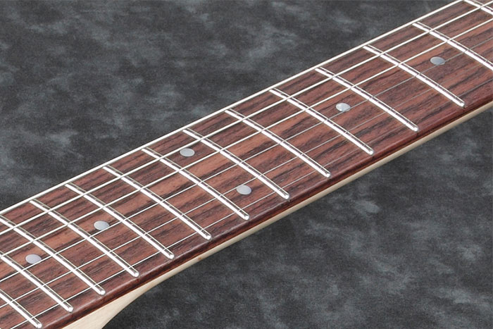 Rosewood fretboard