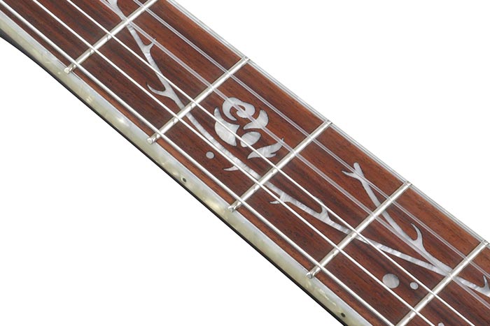 Walnut fretboard