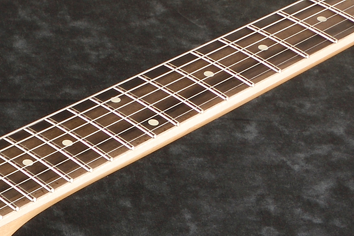 Macassar Ebony fretboard