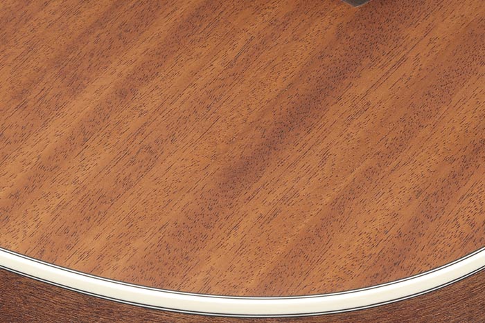 Solid African Mahogany top