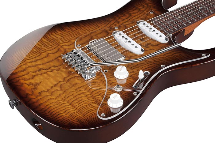 Japanese Ash (4mm) top / Alder body