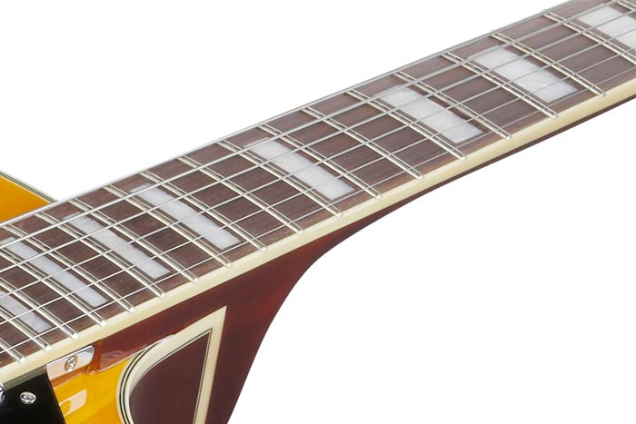 Walnut fretboard