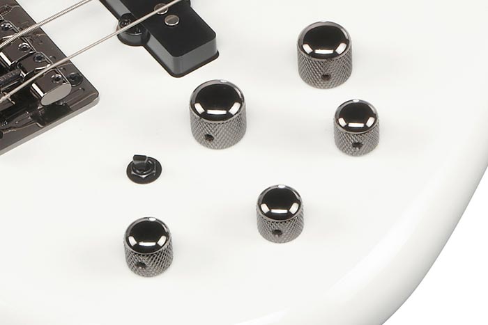 Ibanez Custom Electronics 3-band EQ w/EQ bypass switch (passive tone control on treble pot)