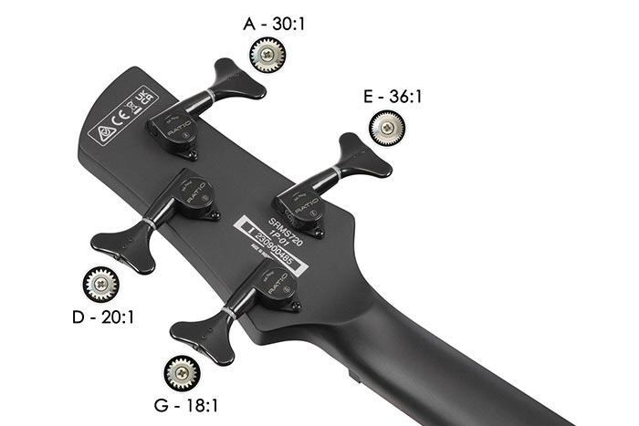 RATIO® Machine Heads by Graph Tech® Guitar Labs