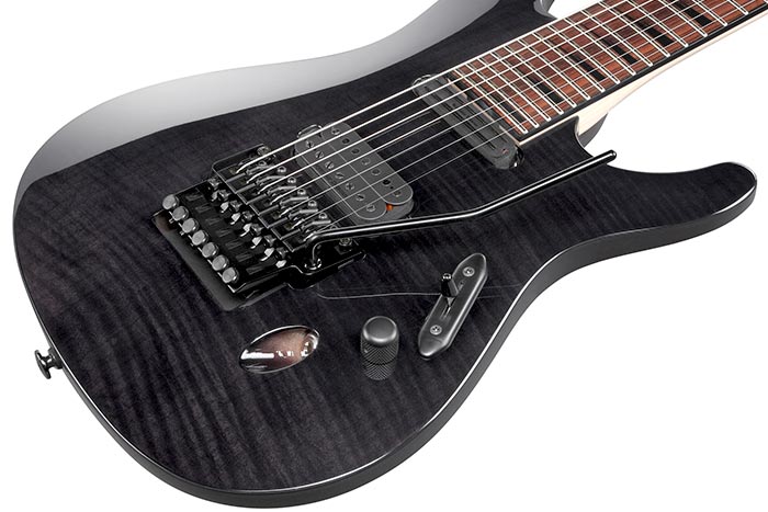 Flamed Maple Top on Basswood Body