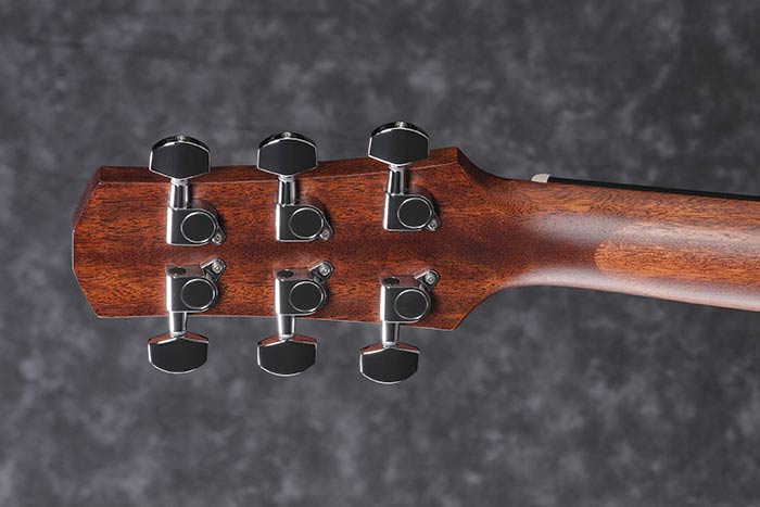 Back of the AAD100-OPN's headstock