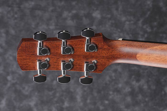 Back of the AAD140-OPN's headstock