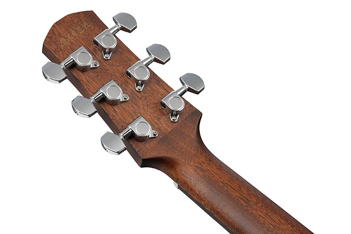 Back of the AAD190CE-OPN's headstock