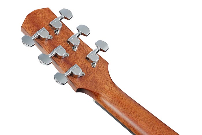 Back of the AAD50-TCB's headstock