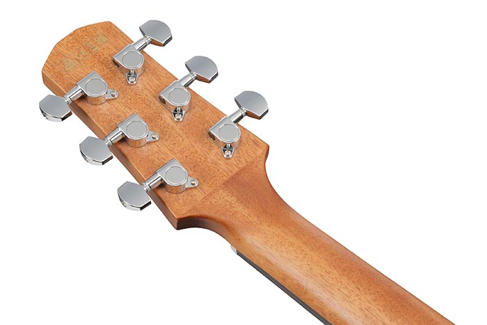 Back of the AAD51CE-NT's headstock