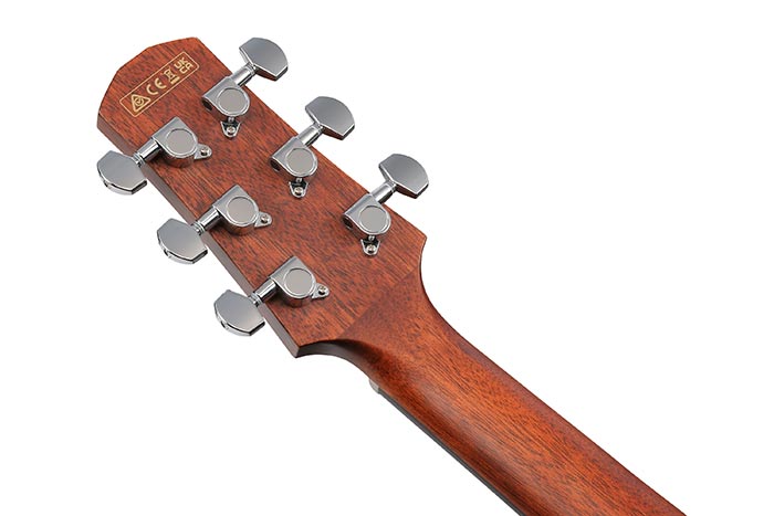 Back of the AAD58E-NT's headstock