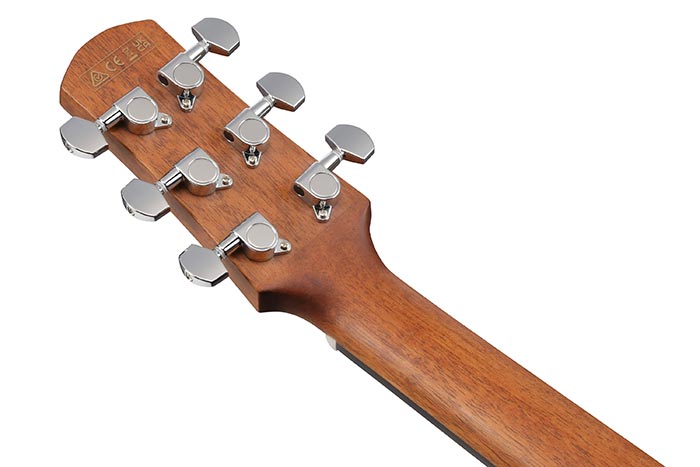 Back of the AAM140E-MHS's headstock