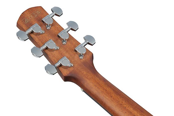 Back of the AAM140E-MHS's headstock