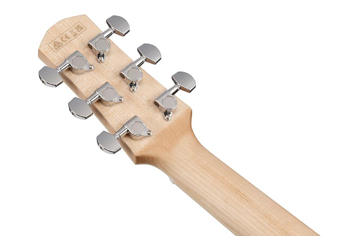 Back of the AAM370M2E-APF's headstock