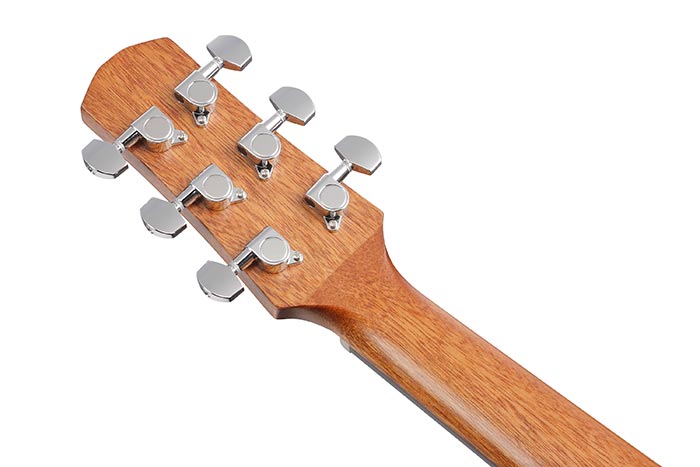 Back of the AAM50-OPN's headstock