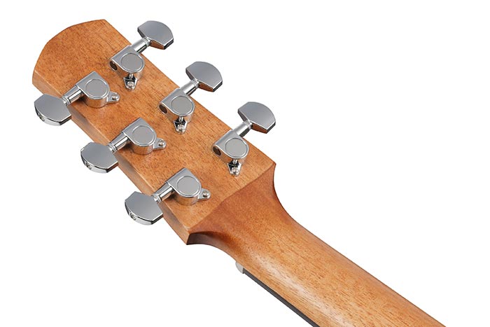 Back of the AAM50-OPN's headstock
