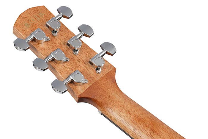 Back of the AAM54CE-OPN's headstock