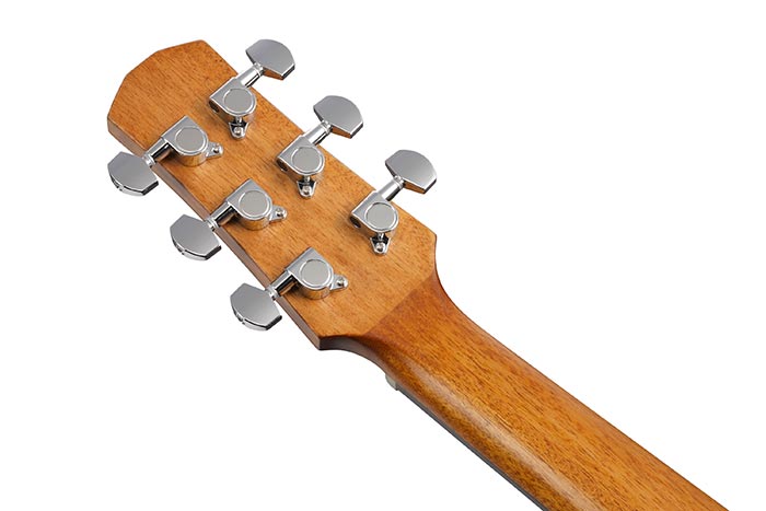 Back of the AAM54-OPN's headstock