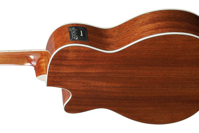 Back of the AC390CE-NT's body