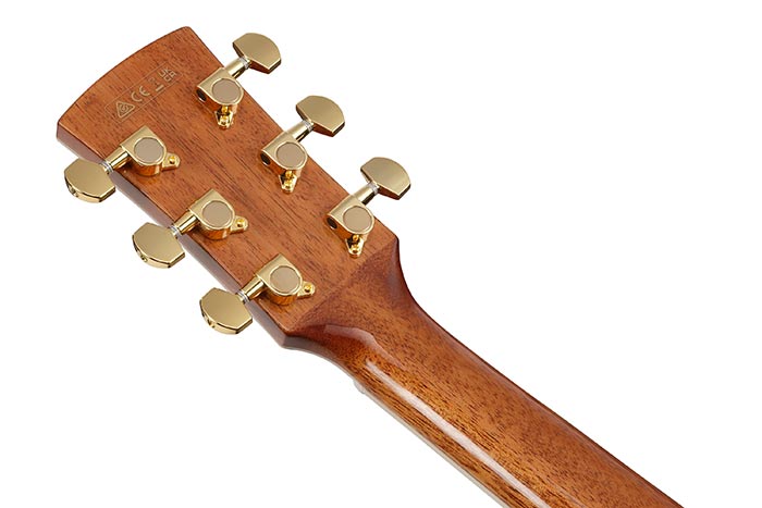 Back of the AC391RCE-BKH's headstock