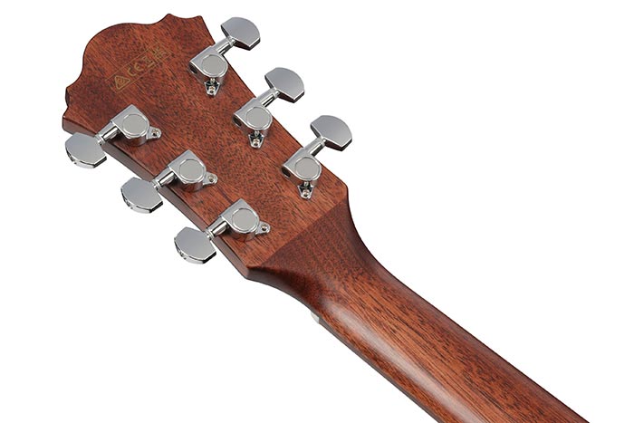 Back of the AE275BT-LGS's headstock