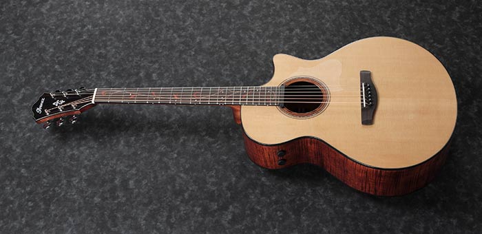 美品　Ibanez AE325 LGS