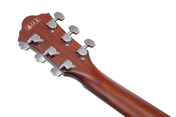 Back of the AEG50-IBH's headstock