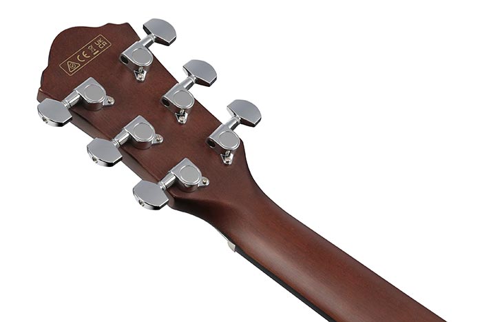 Back of the AEG50-IBH's headstock