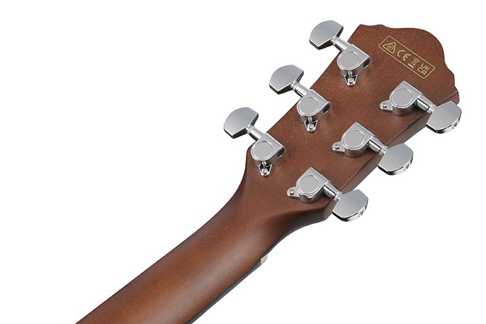 Back of the AEG70L-TIH's headstock