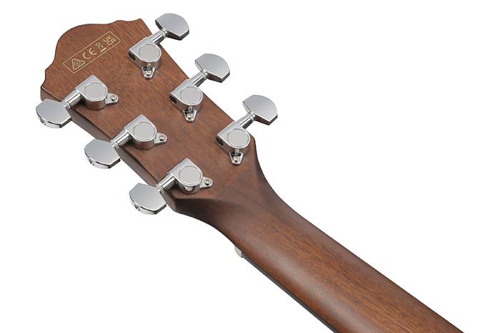 Back of the AEG70-PIH's headstock
