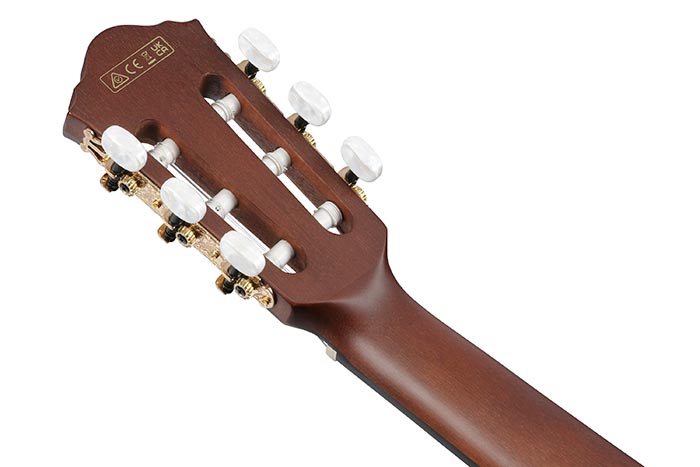 Back of the AEG74N-MHS's headstock