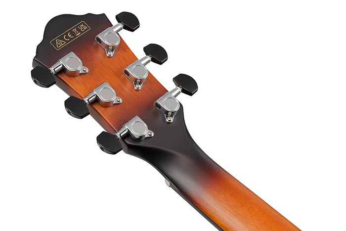 Back of the AEWC400-AMS's headstock