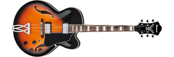 Ibanez AF75-BS ブラックナイロン弦仕様 AF75 | AF | HOLLOW BODIES | PRODUCTS | Ibanez guitars