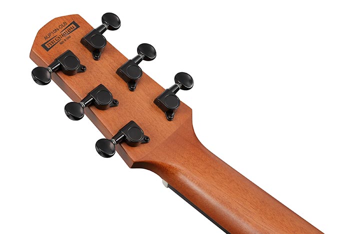 Back of the AUP10N-OLB's headstock