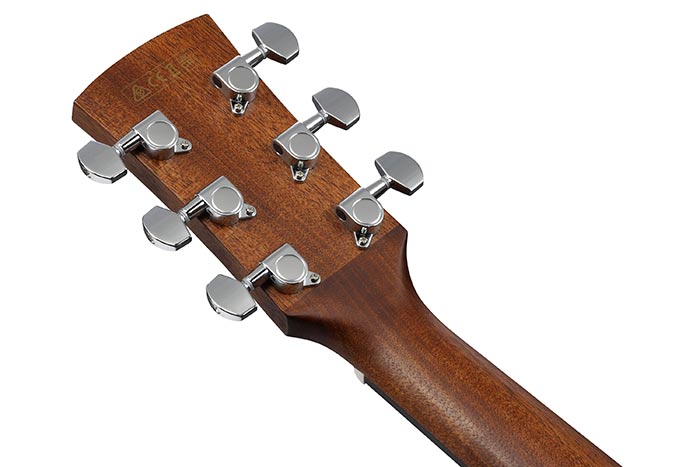 Back of the AW1040CE-OPN's headstock