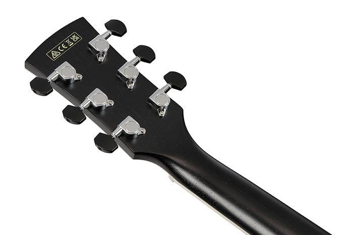 Back of the AW84CE-WK's headstock