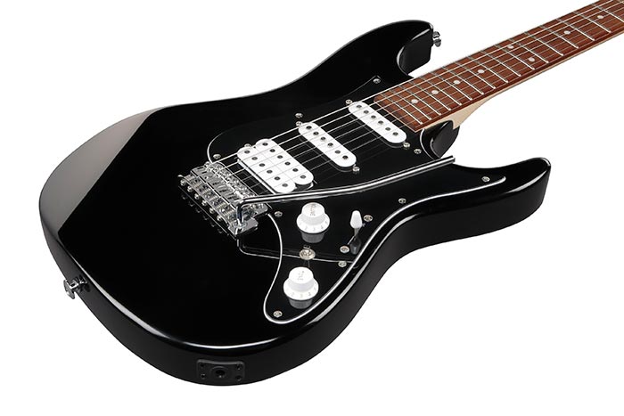 AZES40B-BK琴体正面照片